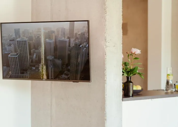 Apartment Loft-apartment - Bestlage Am Kurpark Mit Terrasse - Kostenloses Parken - Küche - Netflix - Waschmaschine Wiesbaden