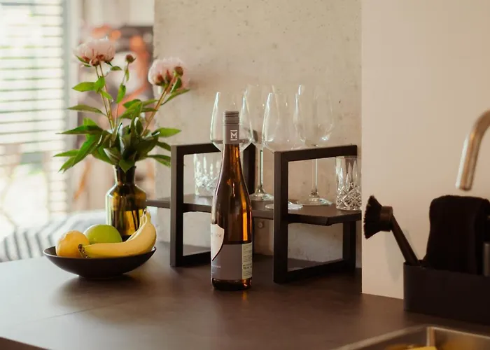 Loft-apartment - Bestlage Am Kurpark Mit Terrasse - Kostenloses Parken - Küche - Netflix - Waschmaschine Apartment