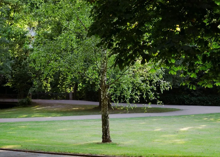 Kurpark Loft: Terrace Retreat With Free Parking