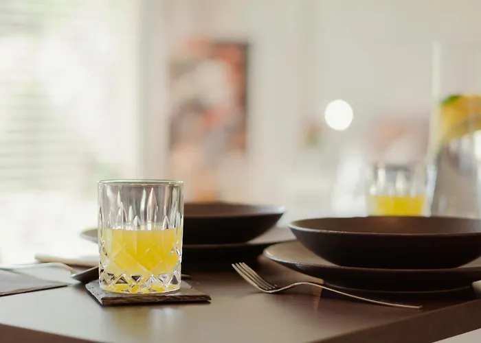 Loft-apartment - Bestlage Am Kurpark Mit Terrasse - Kostenloses Parken - Küche - Netflix - Waschmaschine